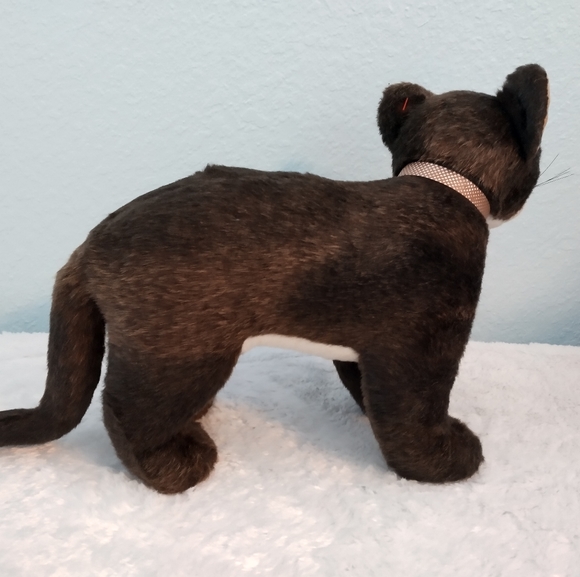 Vintage Ty Plush Cat "Mystery" with Collar and Original Tag - Picture 4 of 13